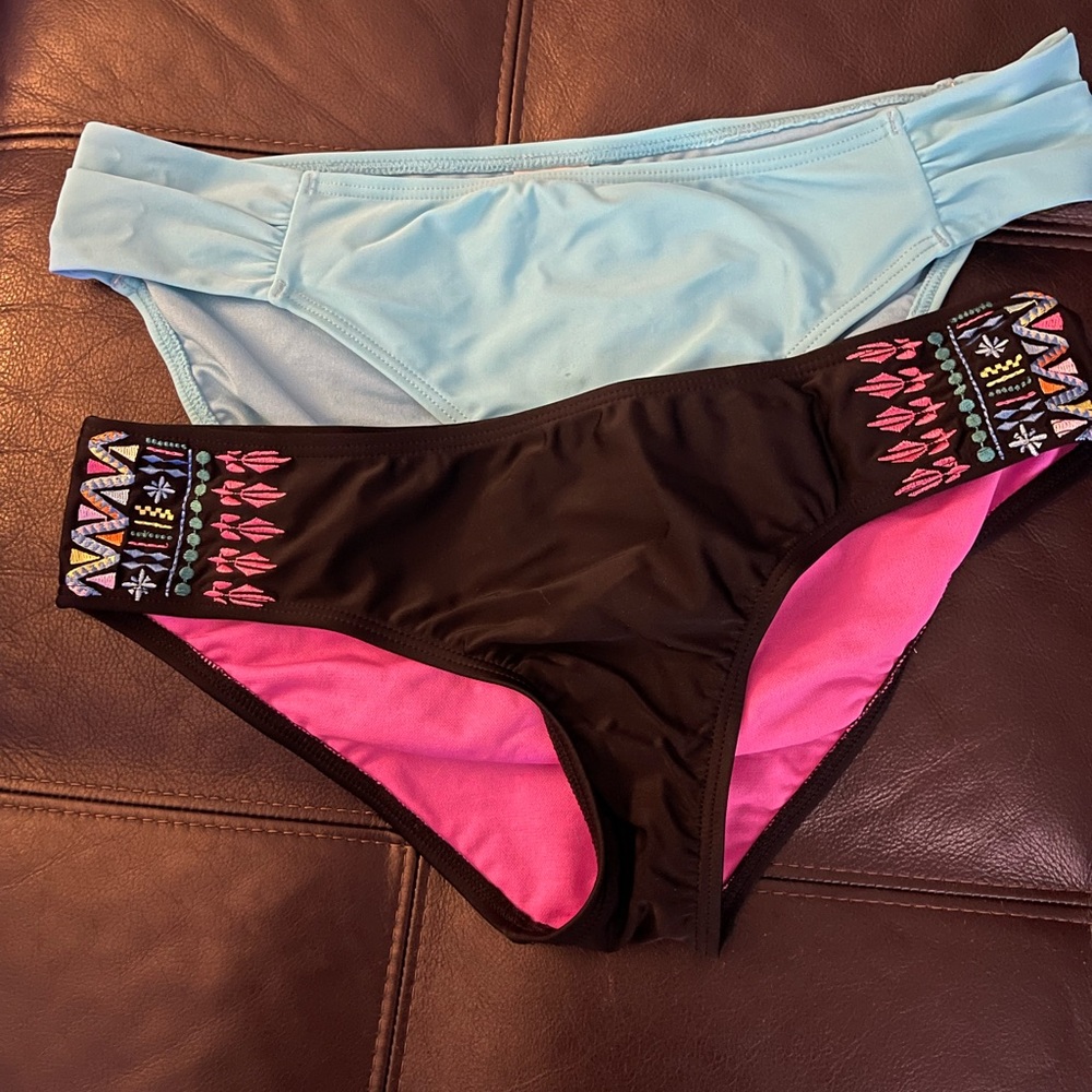Lot if two swim bottoms